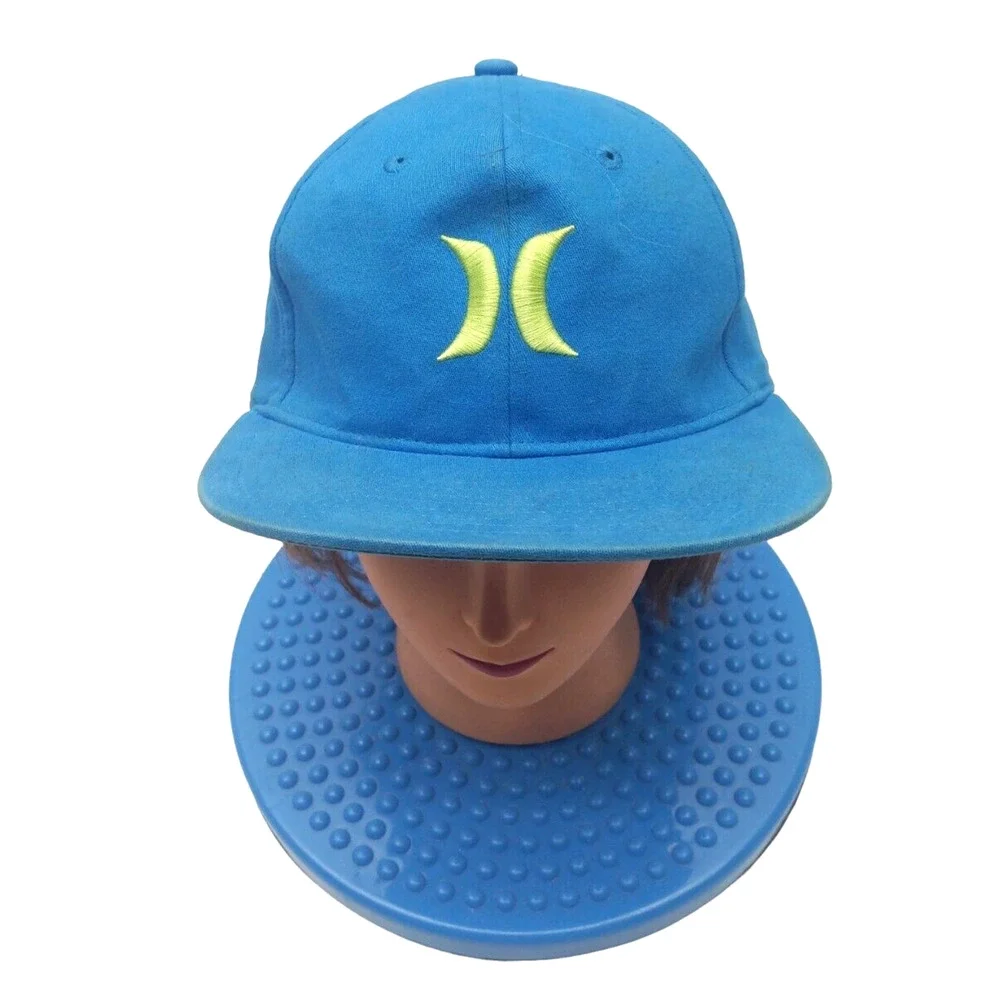 Hurley Blue Youth Stretch Fit‎ Hat Cap / Size: Sm - Med